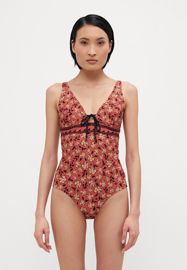 SOLEIL ONE PIECE - Swimsuit - rust