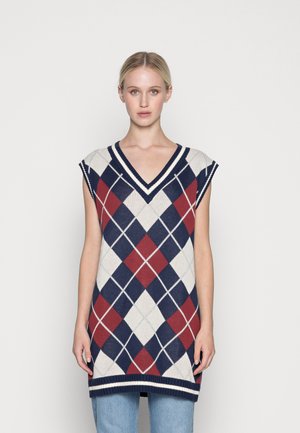 NORTH VEST DRESS - Strickpullover - argyle