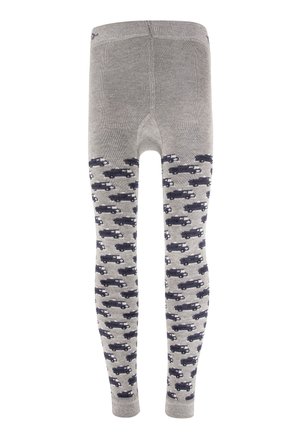 FEUERWEHRAUTOS - Leggings - Stockings - grau meliert