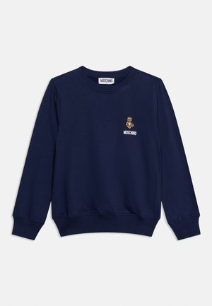 MOSCHINO, SWEATSHIRT CARRYOVER UNISEX - Sweatshirt - blu navy