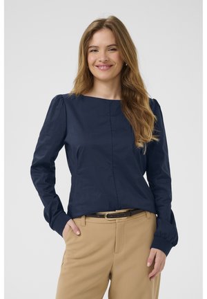 Culture Blouse - blue iris