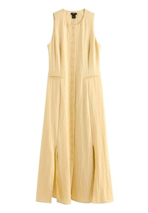 Lindex, LINDEX MIDI DRESS LINDEX - Shirt dress - light yellow