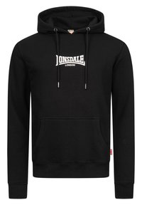 Lonsdale BEETHAM - Jersey con capucha - black