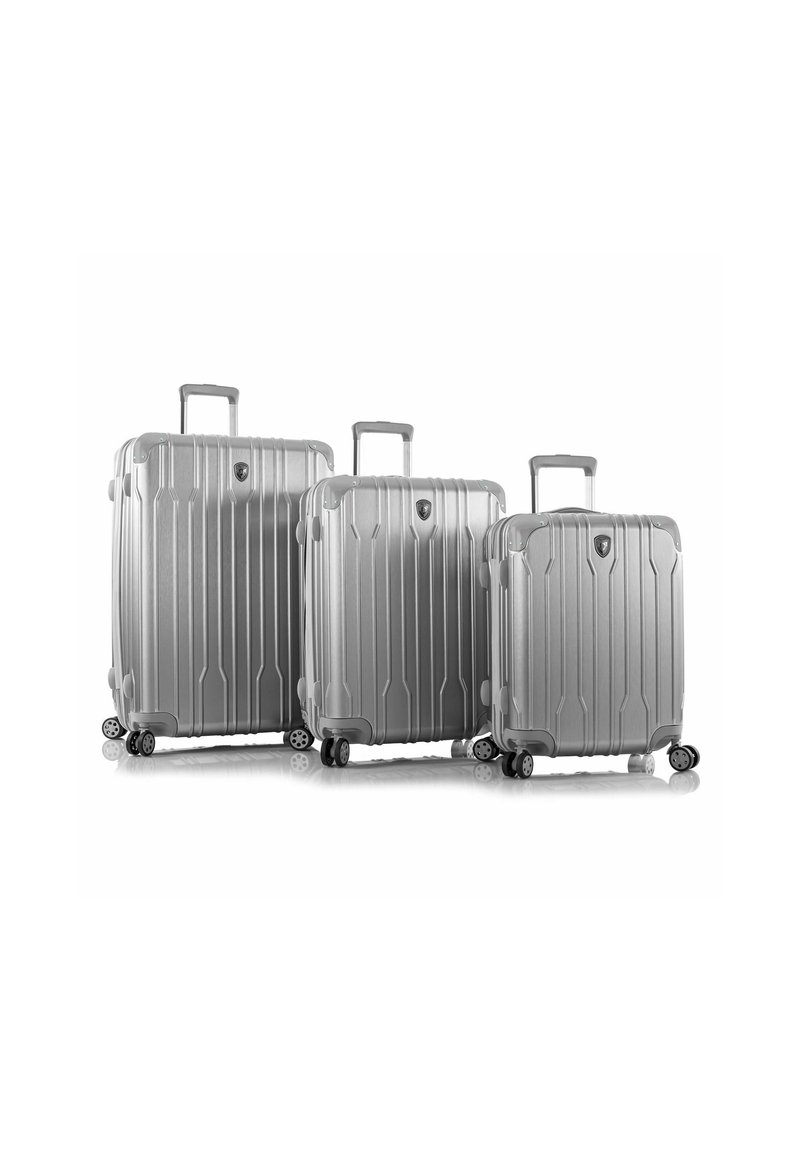 Heys XTRAK 4 SET 3-TEILIG MIT DEHNFALTE - Set di valigie - silver
