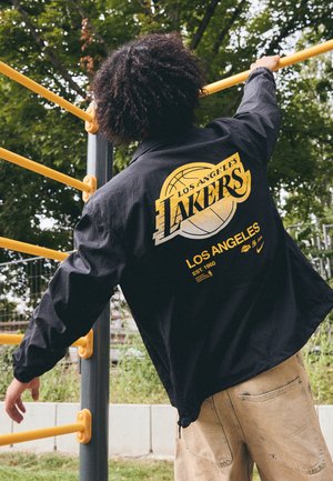 NBA LOS ANGELES LAKERS COACHES JACKET - Club wear - black/white