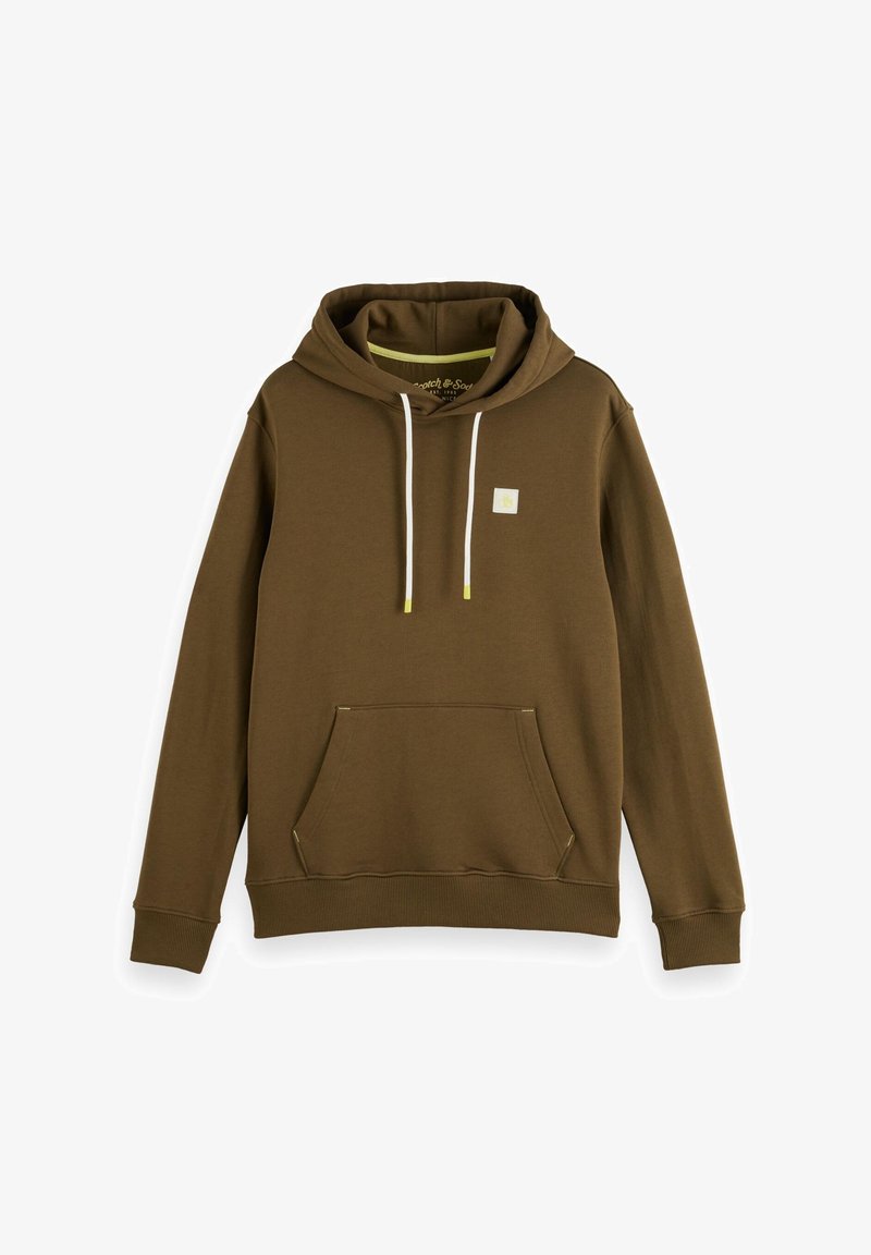 Scotch & Soda ESSENTIAL LOGO BADGE - Sweat à capuche - braun