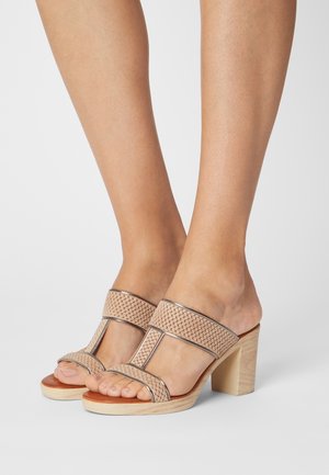 Mis Pepas Pantolette hoch - beige