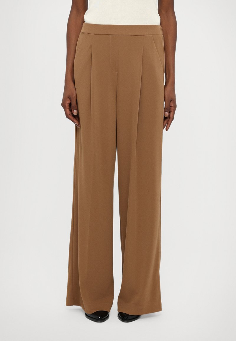 Max Mara Leisure EUCLIDE - Püksid - cuoio