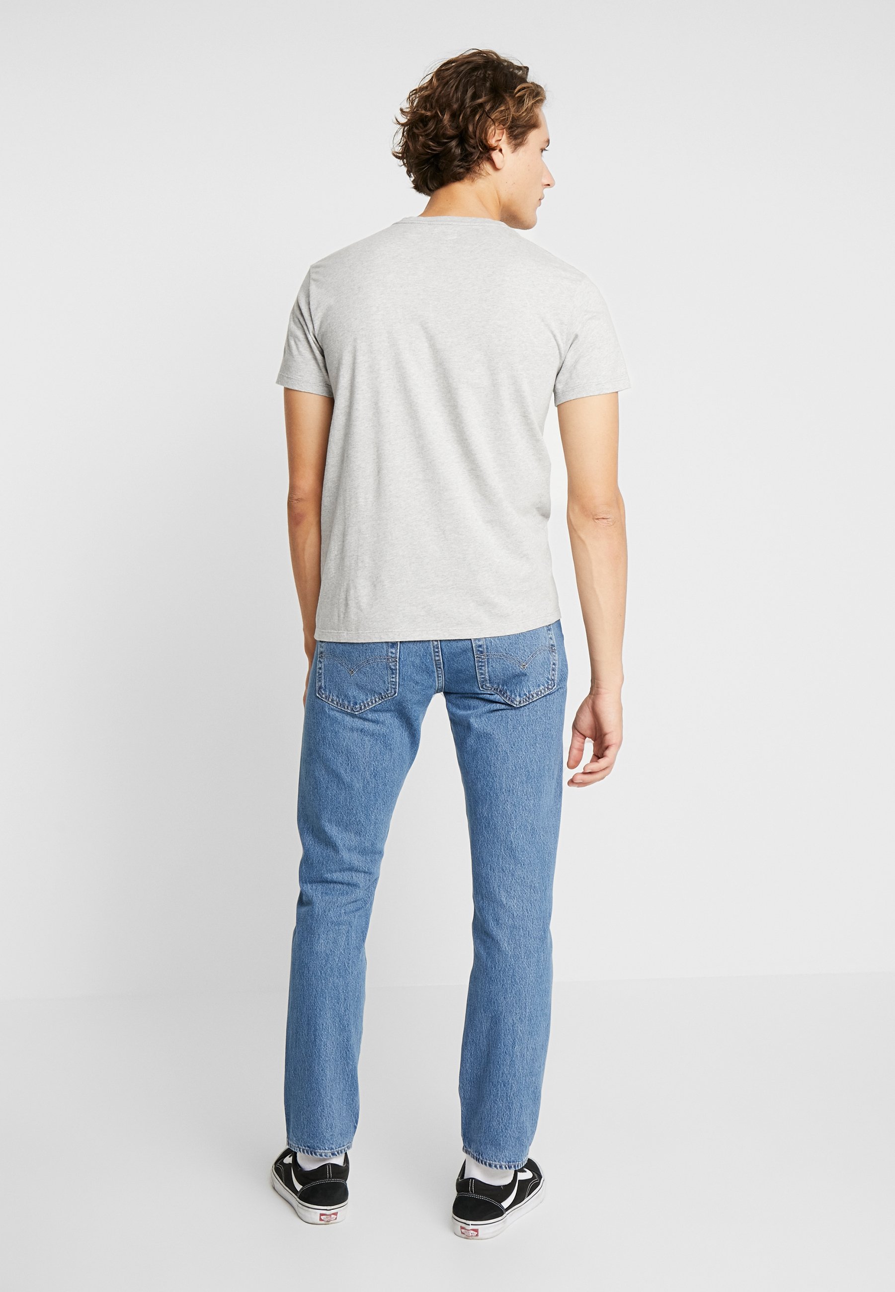 levi's 501 slim taper stonewashed