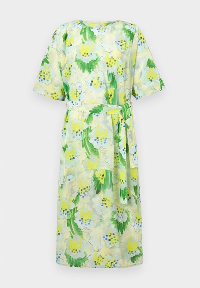 Henrik Vibskov FROWN DRESS - Freizeitkleid - spraycan white/green