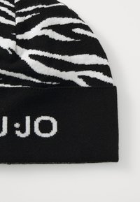 LIU JO SCIARPA BEANIE SET - Halsdoek - monogram on black