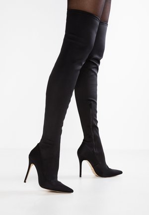 Bottes à talons hauts - black
