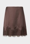 VMSALLY SHORT SKIRT - Μίνι φούστα - chocolate torte