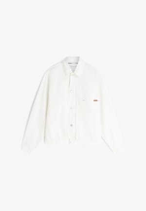Tommy Hilfiger, TRUCKER TYPE SEASONAL QUALITY - Τζιν μπουφάν - white