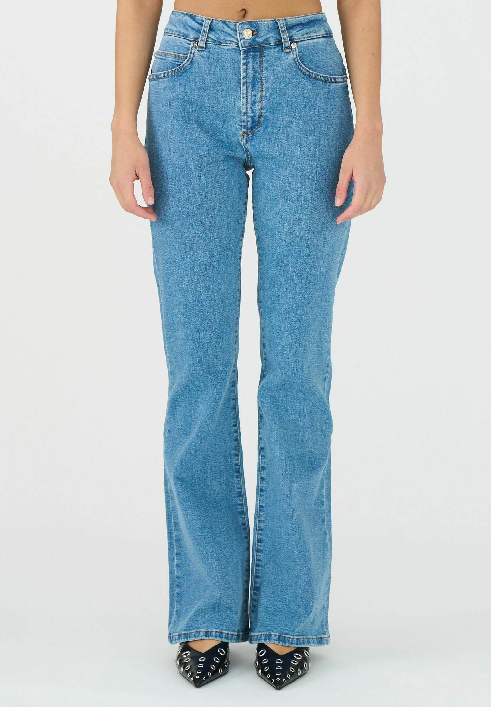 Tara Jeans Dondup Tara Venise Pulp Slim Jeans Blue N°1 Jeans