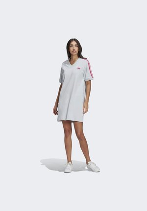 3D TREFOIL TEE DRESS - Robe en jersey - blue