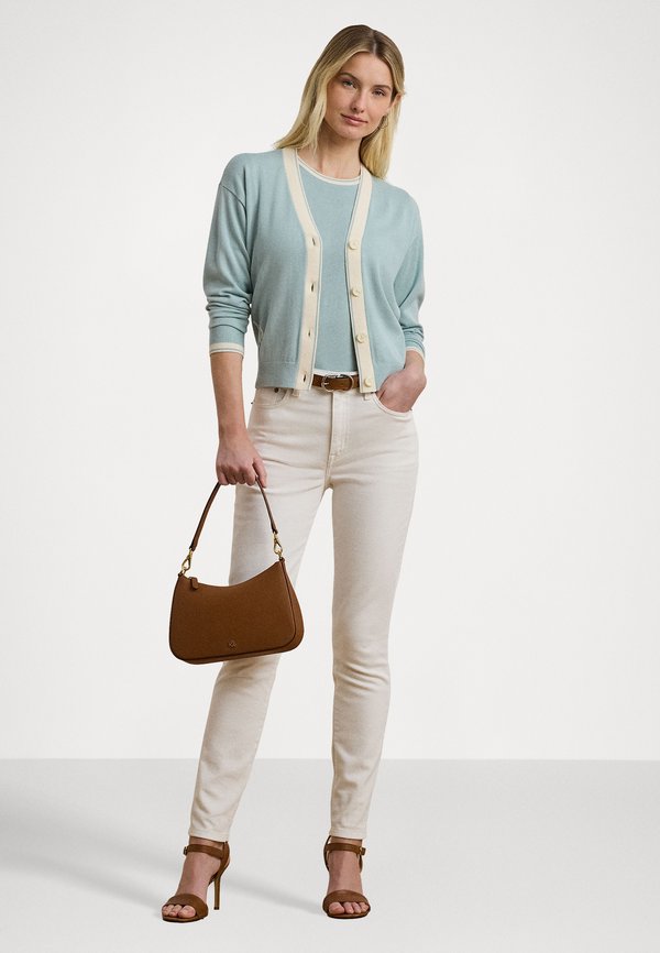 TWO TONE SHORT SLEEVE SWEATER - Basic T-shirt3