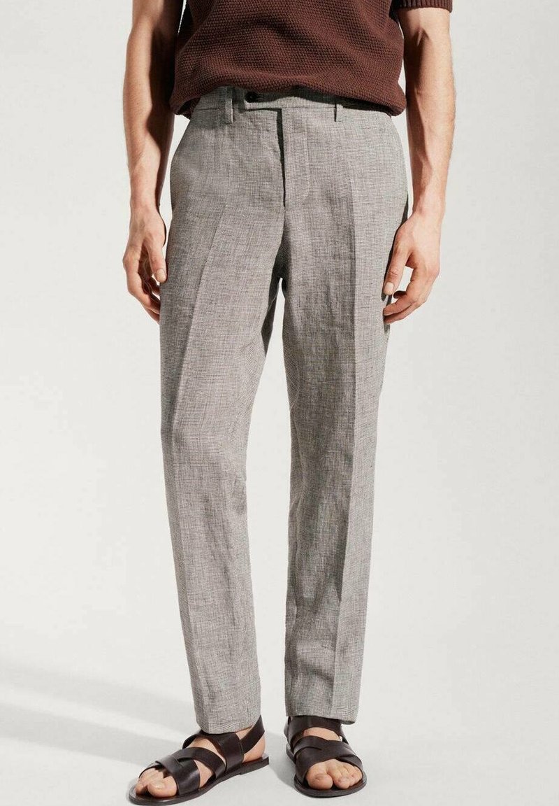 Mango Chino kalhoty - beige