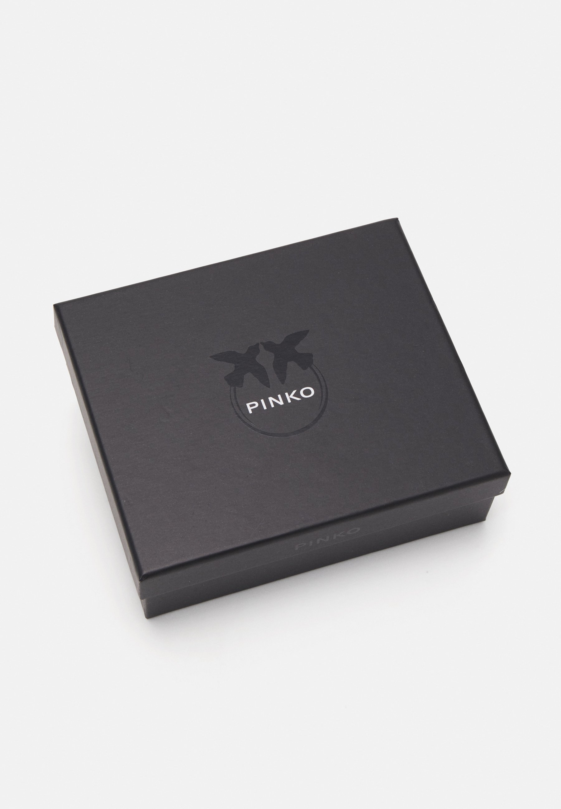 Pinko COMPACT WALLET - Wallet - nero/antique gold-coloured