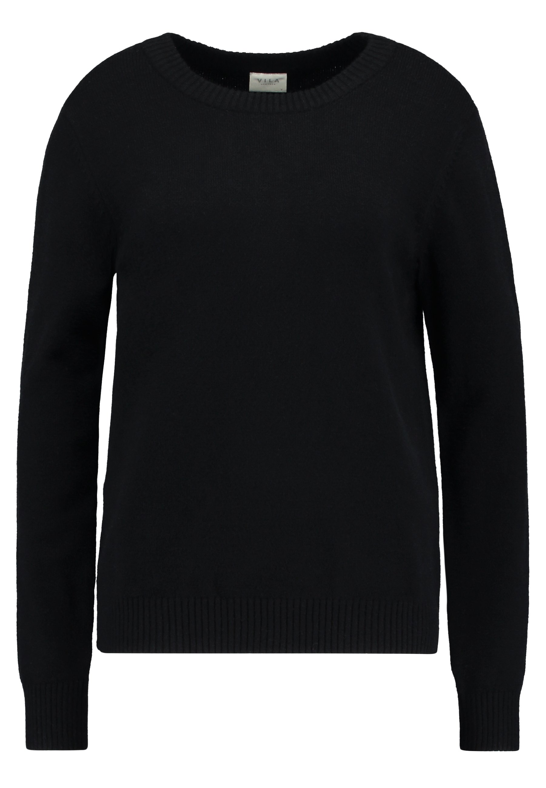 Black knitted sweater