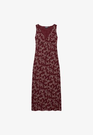 Superdry & Co, SUPERDRY PRINTED SWEETHEART MAXI DRESS.. - Robe longue - port red block print ditsy