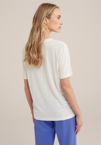 WE Fashion Paprasti marškinėliai - white