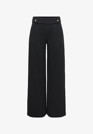 JDY, JDYGEGGO LIFE NEW PANT - Παντελόνι - black detail gold buttons