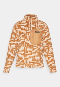 WEST BEND™ 1/4 ZIP - Polárpulóver - camel brown highland tonal