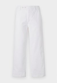 CANDY LOGO WORKWEAR TROUSERS - Relaxed fit jeans - white