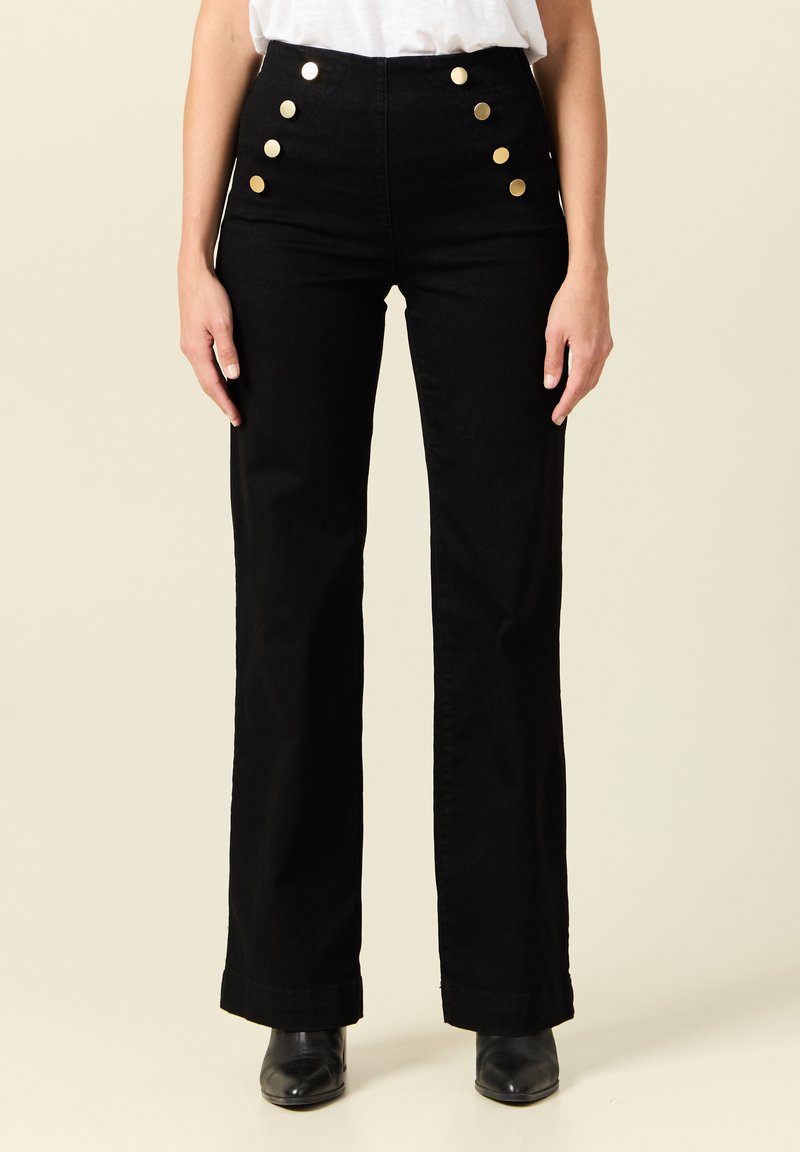 BONOBO Jeans Vaqueros a campana - denim noir