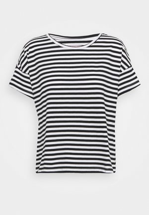 T-shirt con stampa - black/white
