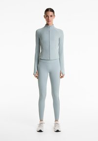 OYSHO COMFORTLUX TECHNICAL - Verryttelytakki - blue/grey