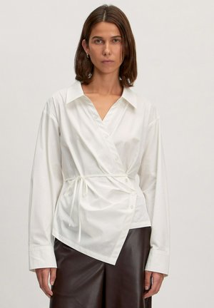 Overhemdblouse - weiß