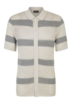 Strellson, ANDER GEMUSTERT - Hemd - creme grau