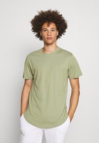 Only & Sons ONSMATT LONGY TEE 7 PACK - T-shirt básica - dark blue/beige/green