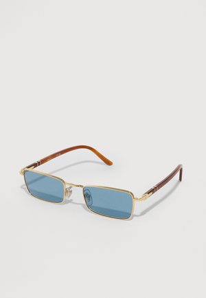 UNISEX - Akiniai nuo saulės - gold-coloured/blue