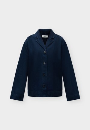 Selected, SLFRELAXED PALOMA - Πουκαμίσα με κουμπιά - dark blue denim