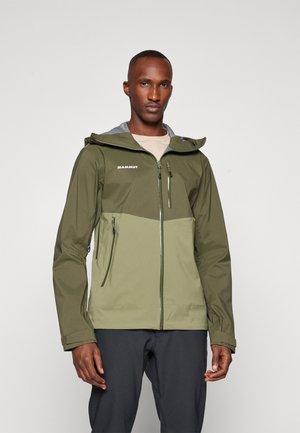 ALTO GUIDE HOODED - Hardshelljacke - marsh/dark marsh