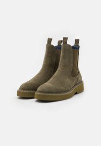 Steve Madden BRANTLEY - Kotníkové boty - olive
