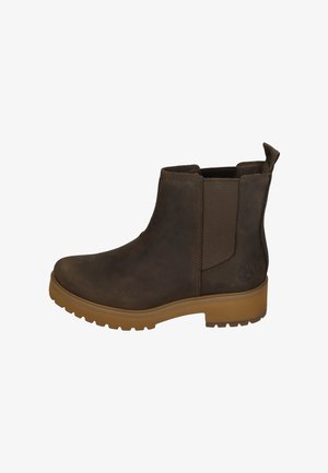 Timberland, Platform ankle boots - olive full grain