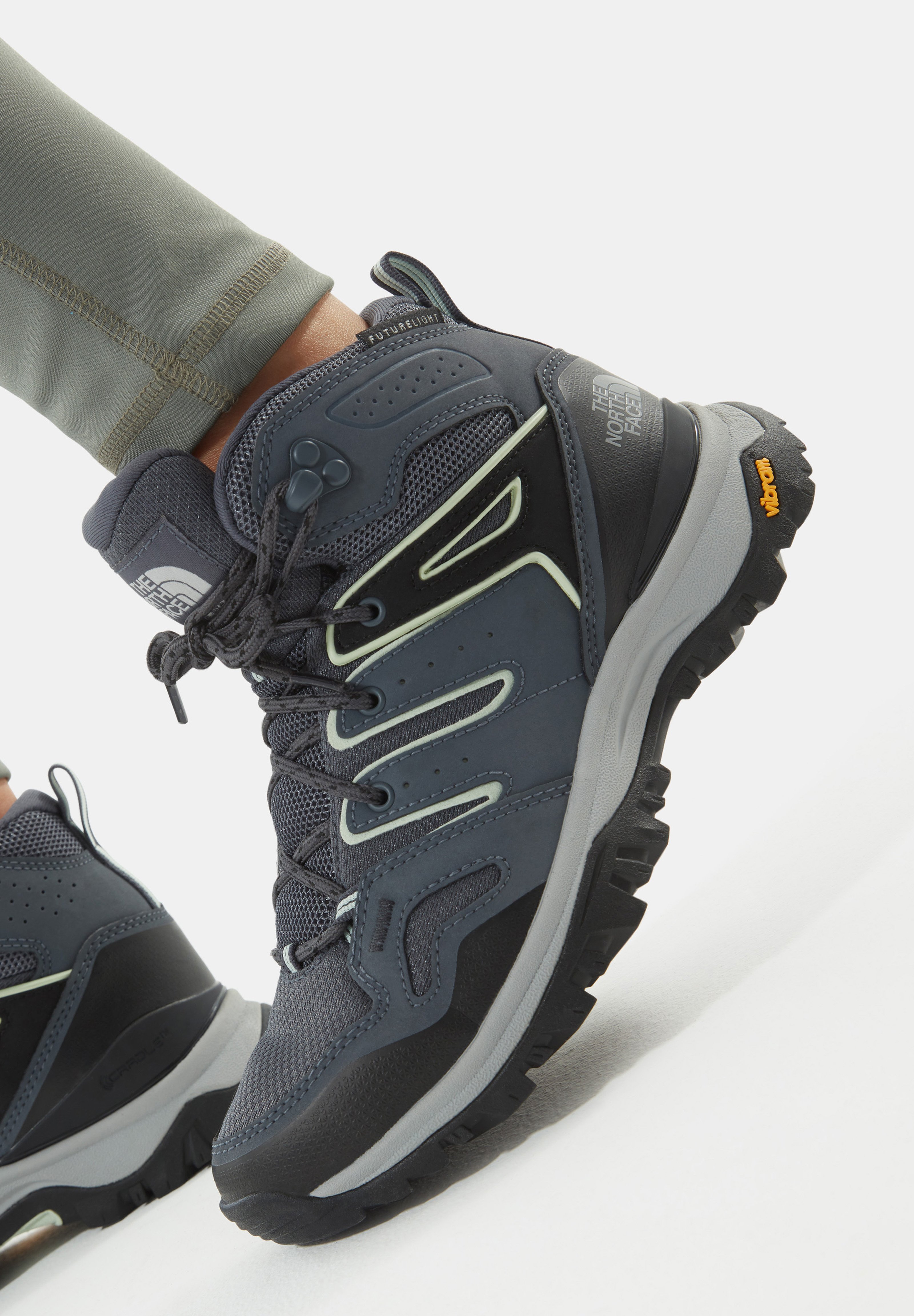 the north face women's hedgehog mid futurelight hiking shoes