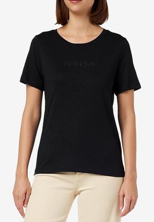 T-shirt con stampa - nero