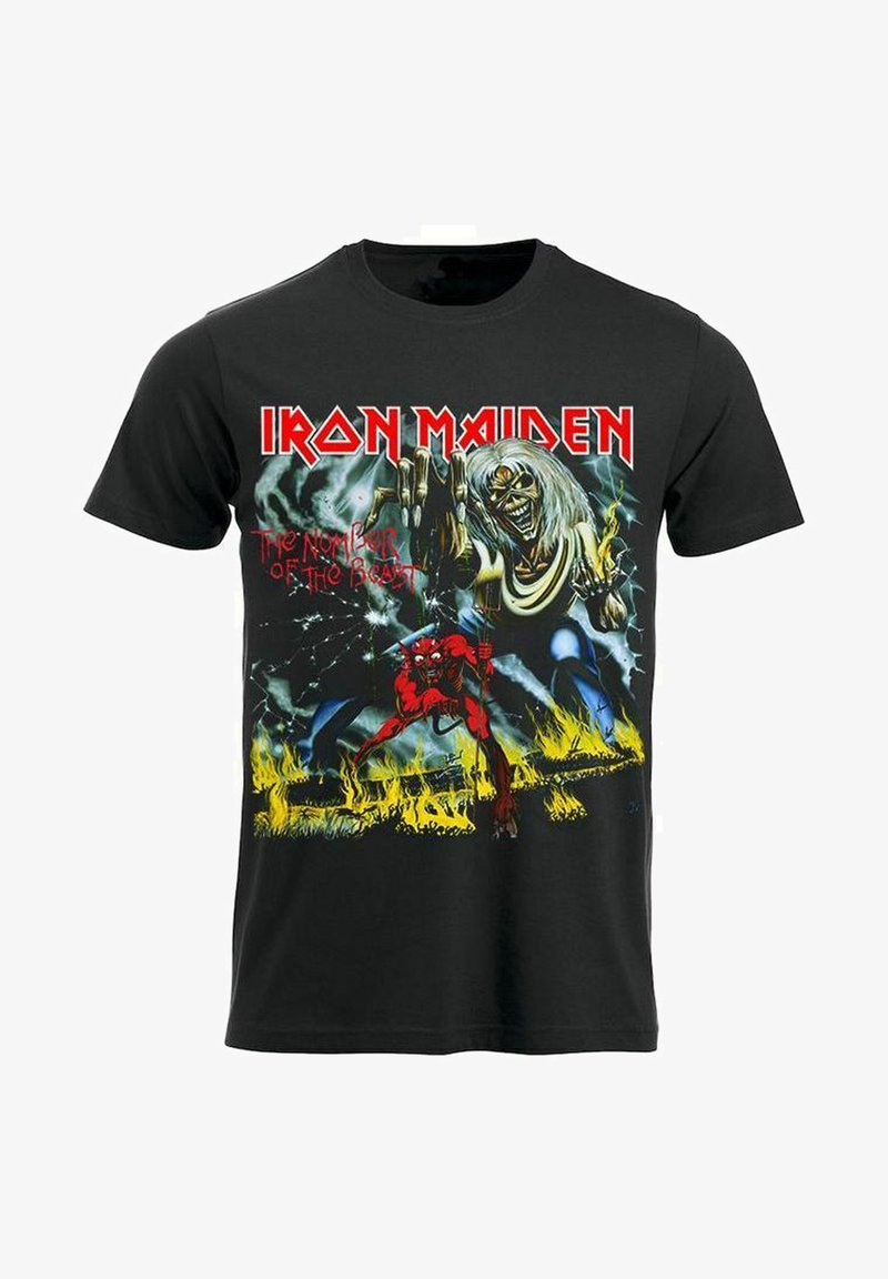 rockshirts IRON MAIDEN NUMBER OF THE BEAST  - T-shirt imprimé - black