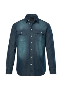 LONG SLEEVE KENT COLLAR VINTAGE LOOK MODERN FIT - Camicia - denim blue