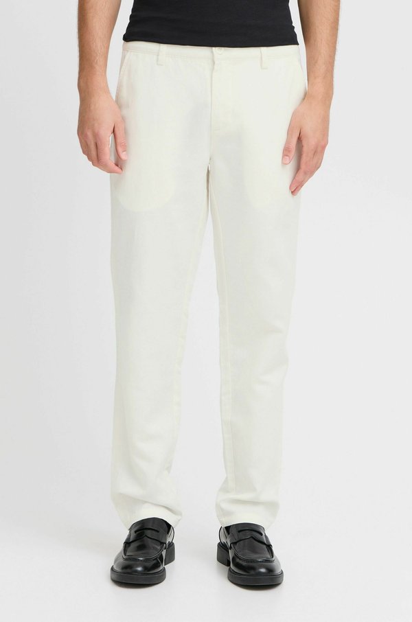 CFPANDRUP LINEN MIX - Stoffhose - egret