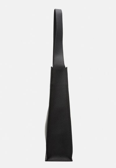 Liffner SLANTED HOBO BAG - Tote bag - black