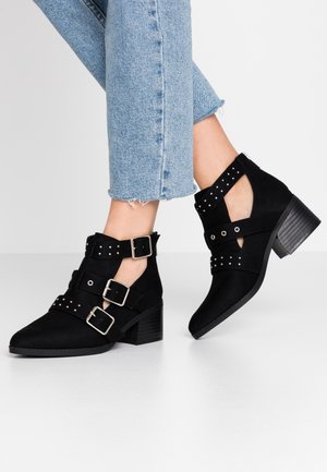 Boots à talons - black