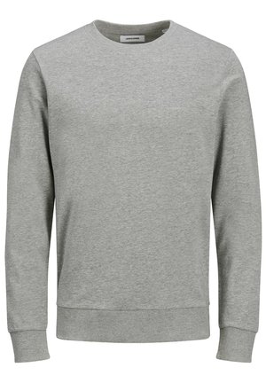 Sweater - mottled light grey