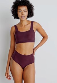 Sloggi FEEL HIGH WAIST - Fecskék - claret