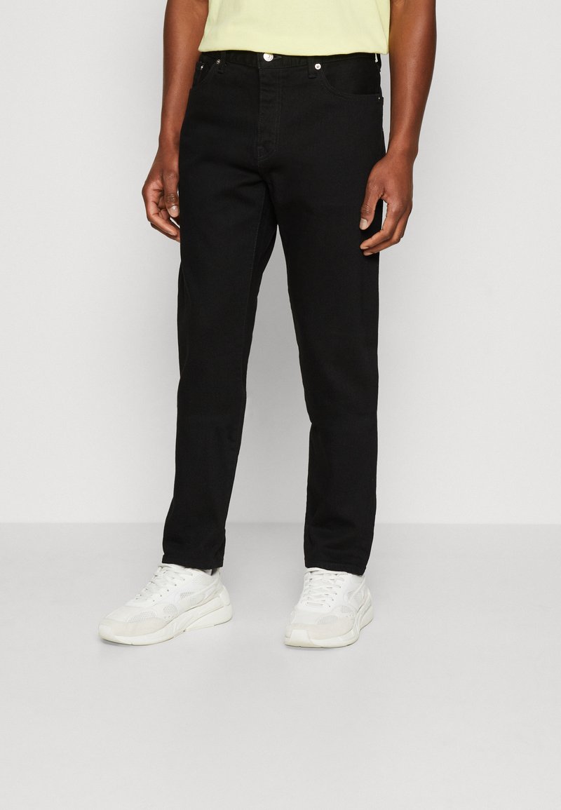 Edwin Jeans Tapered Fit black/black denim Zalando